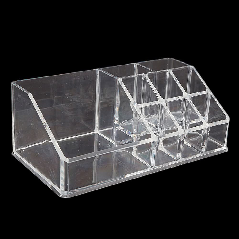 Acrylic Cosmetic Makeup Organizer Storage Box - White, Home & Lifestyle, Storage Boxes, Chase Value, Chase Value