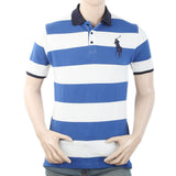 Men's Half Sleeves Polo T-Shirt - Royal Blue, Men, T-Shirts And Polos, Chase Value, Chase Value