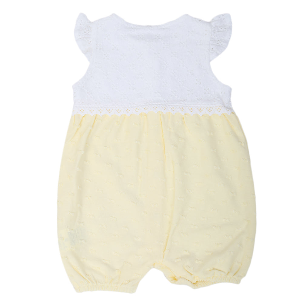 Newborn Girls Romper - Yellow, Kids, Newborn Girls Rompers, Chase Value, Chase Value