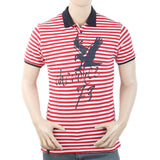 Men's Half Sleeves Polo T-Shirt - Red, Men, T-Shirts And Polos, Chase Value, Chase Value