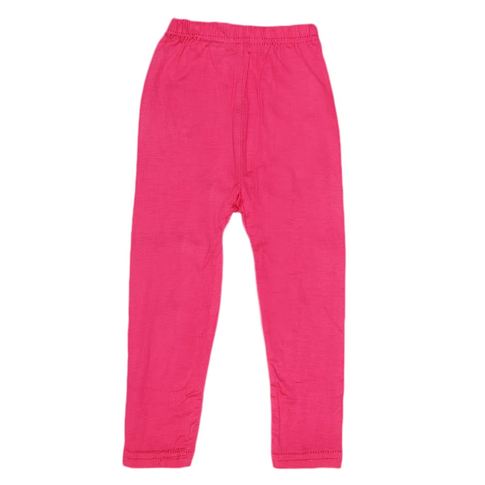 Girls Plain Tight - Dark Pink, Kids, Girls Pants And Capri, Chase Value, Chase Value