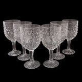 Goblet Glass 6 Pcs - White, Home & Lifestyle, Glassware & Drinkware, Chase Value, Chase Value