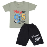 Boys Short Suit - Green, Kids, Boys Sets And Suits, Chase Value, Chase Value