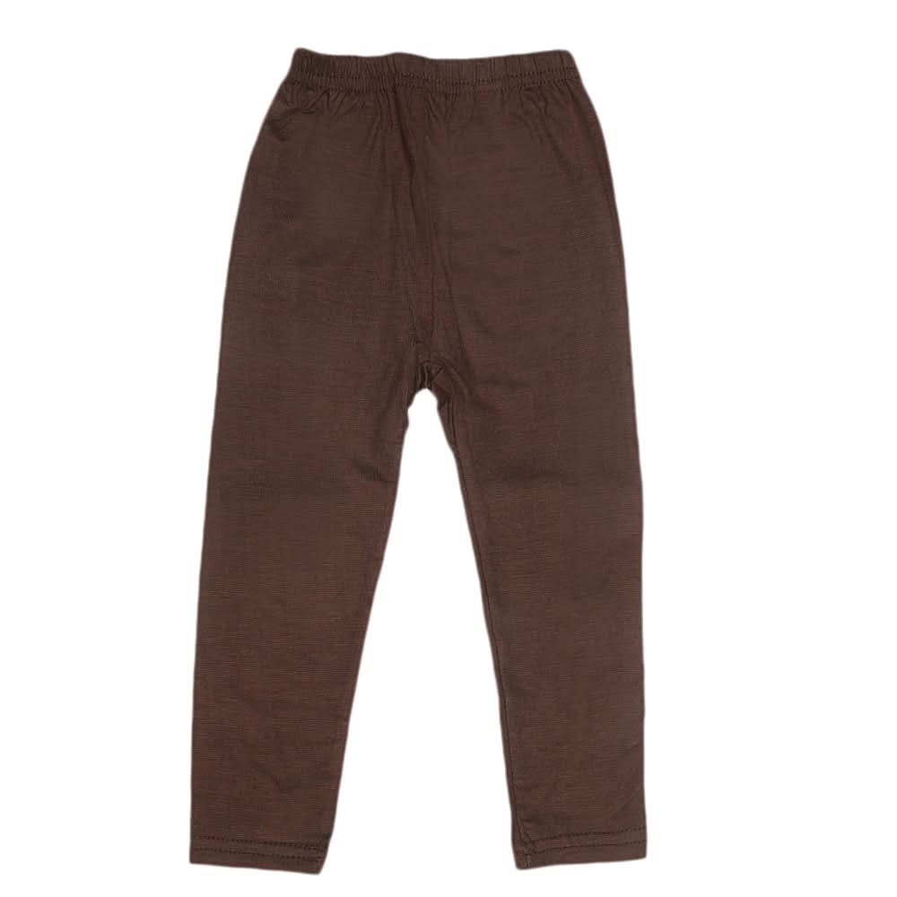 Girls Plain Tight - Brown, Kids, Girls Pants And Capri, Chase Value, Chase Value
