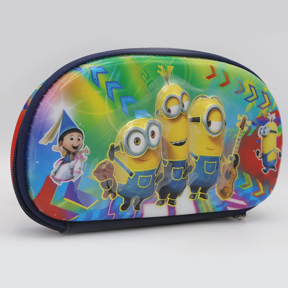 Minion Pencil Pouch-Yellow-E, Kids, Pencil Boxes And Stationery Sets, Chase Value, Chase Value