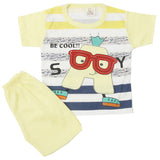 Newborn Boys Half Sleeves Suits - Lemon, Kids, New Born Boys Sets And Suits, Chase Value, Chase Value