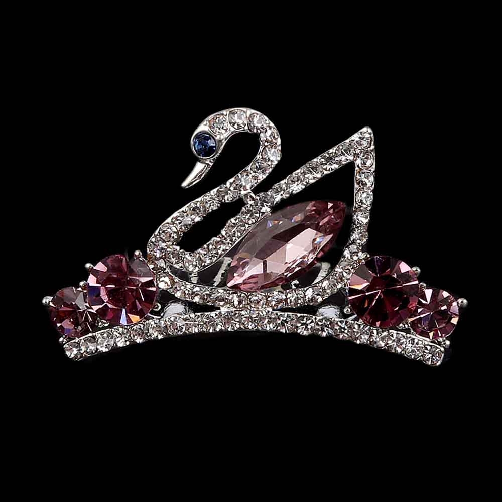 Metal Comb Crown For Women - Purple, Women, Hair And Head Jewellery, Chase Value, Chase Value