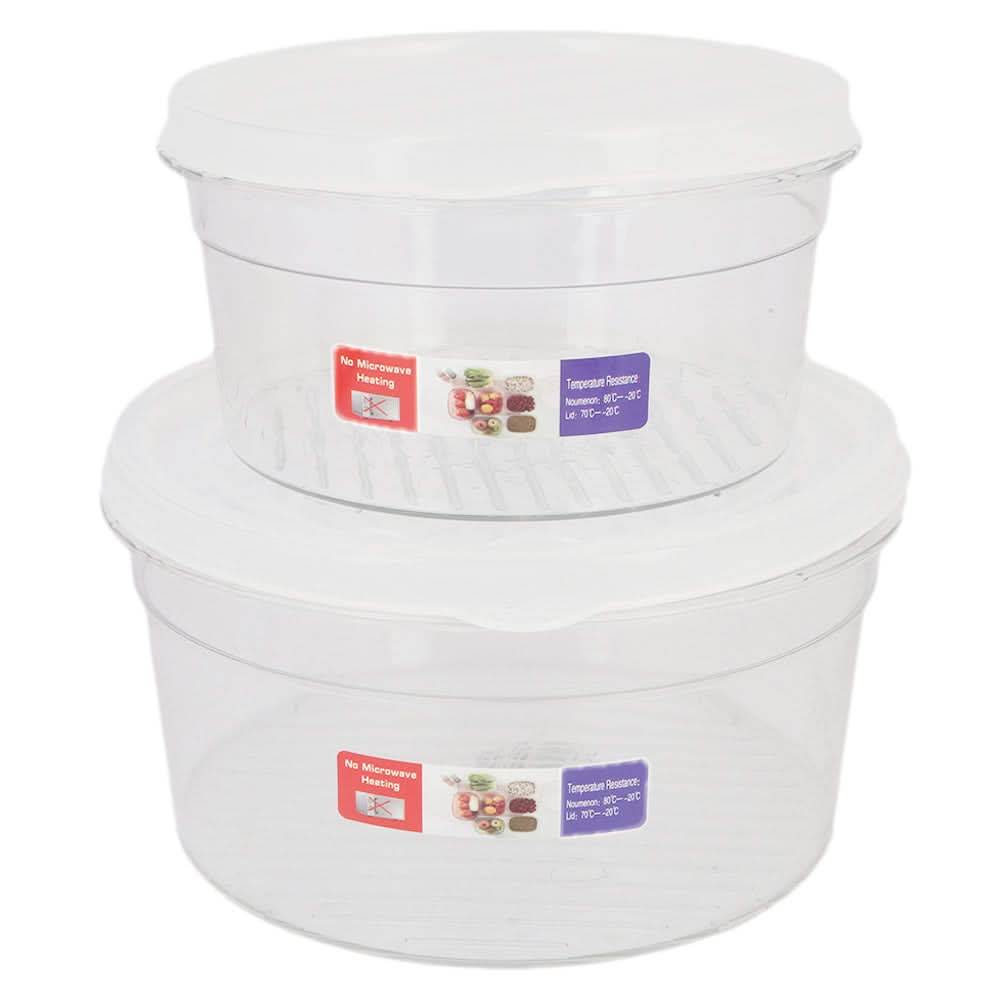 Storage Box 2 Piece Set - White, Home & Lifestyle, Storage Boxes, Chase Value, Chase Value