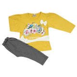 Girls Full Sleeves Suit - Mustard, Girls Suits, Chase Value, Chase Value