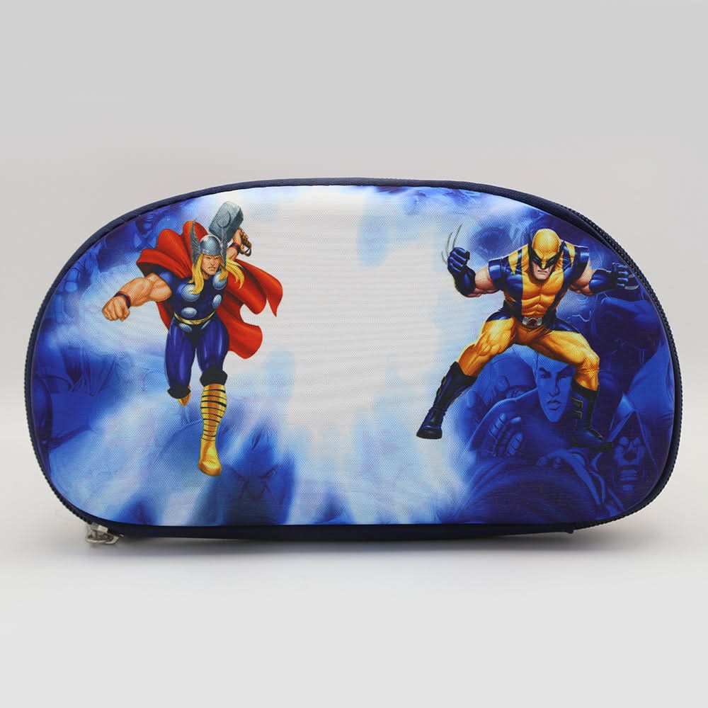 Spiderman Pencil Pouch-N Blue-D, Kids, Pencil Boxes And Stationery Sets, Chase Value, Chase Value