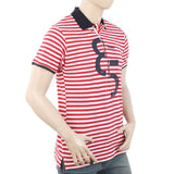 Men's Half Sleeves Polo T-Shirt - Red, Men, T-Shirts And Polos, Chase Value, Chase Value