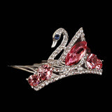Metal Comb Crown For Women - Pink, Women, Hair And Head Jewellery, Chase Value, Chase Value