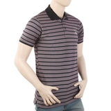 Men's Half Sleeves Polo T-Shirt - Purple, Men, T-Shirts And Polos, Chase Value, Chase Value