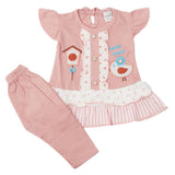 Newborn Girls Half Sleeves Suit - Pink, Kids, Newborn Girls Sets And Suits, Chase Value, Chase Value