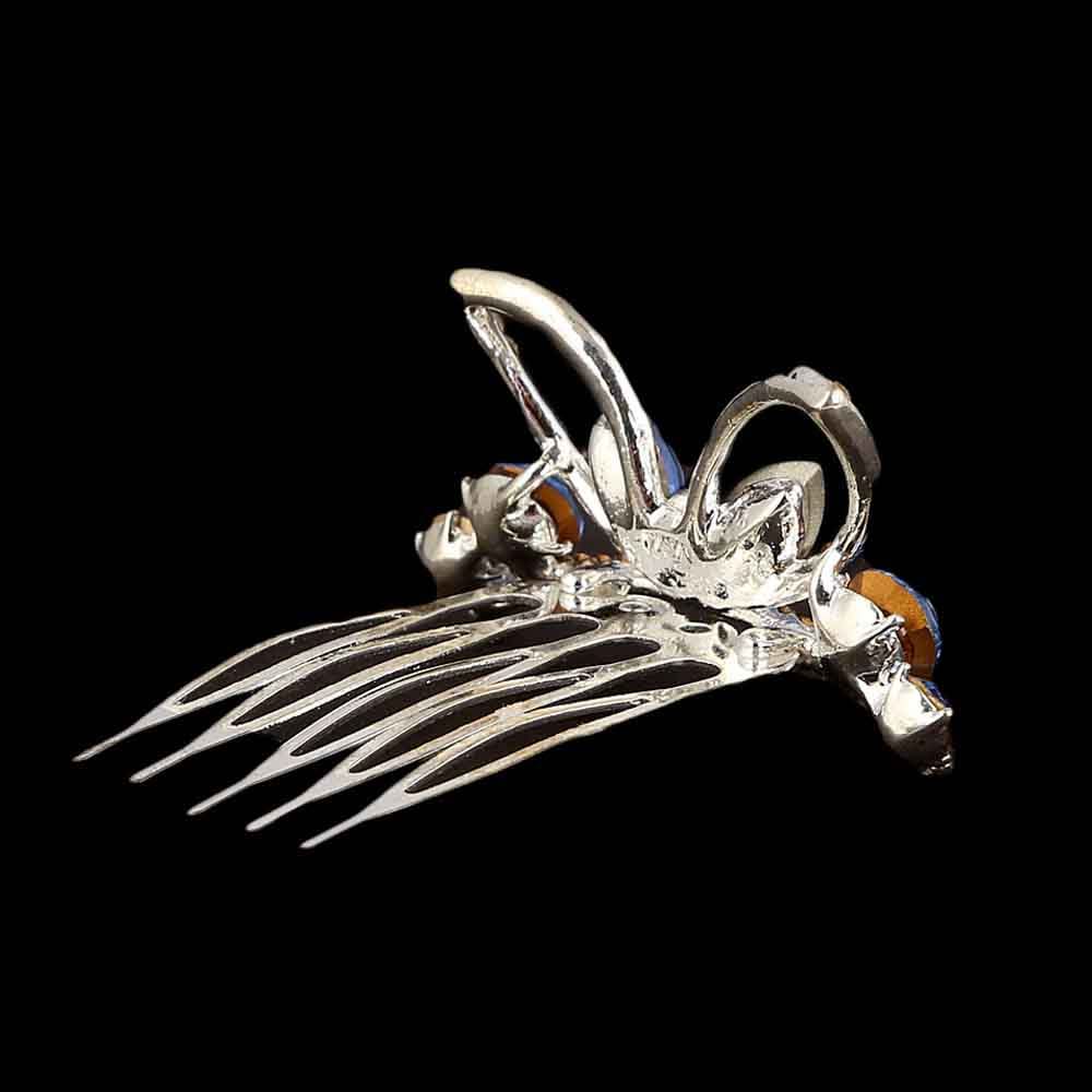 Metal Comb Crown For Women - Blue, Women, Hair And Head Jewellery, Chase Value, Chase Value
