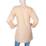 Women's Embroidered Western Top - Orange, Women, T-Shirts And Tops, Chase Value, Chase Value