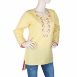Women's Embroidered Western Top - Yellow, Women's Fashion, Chase Value, Chase Value