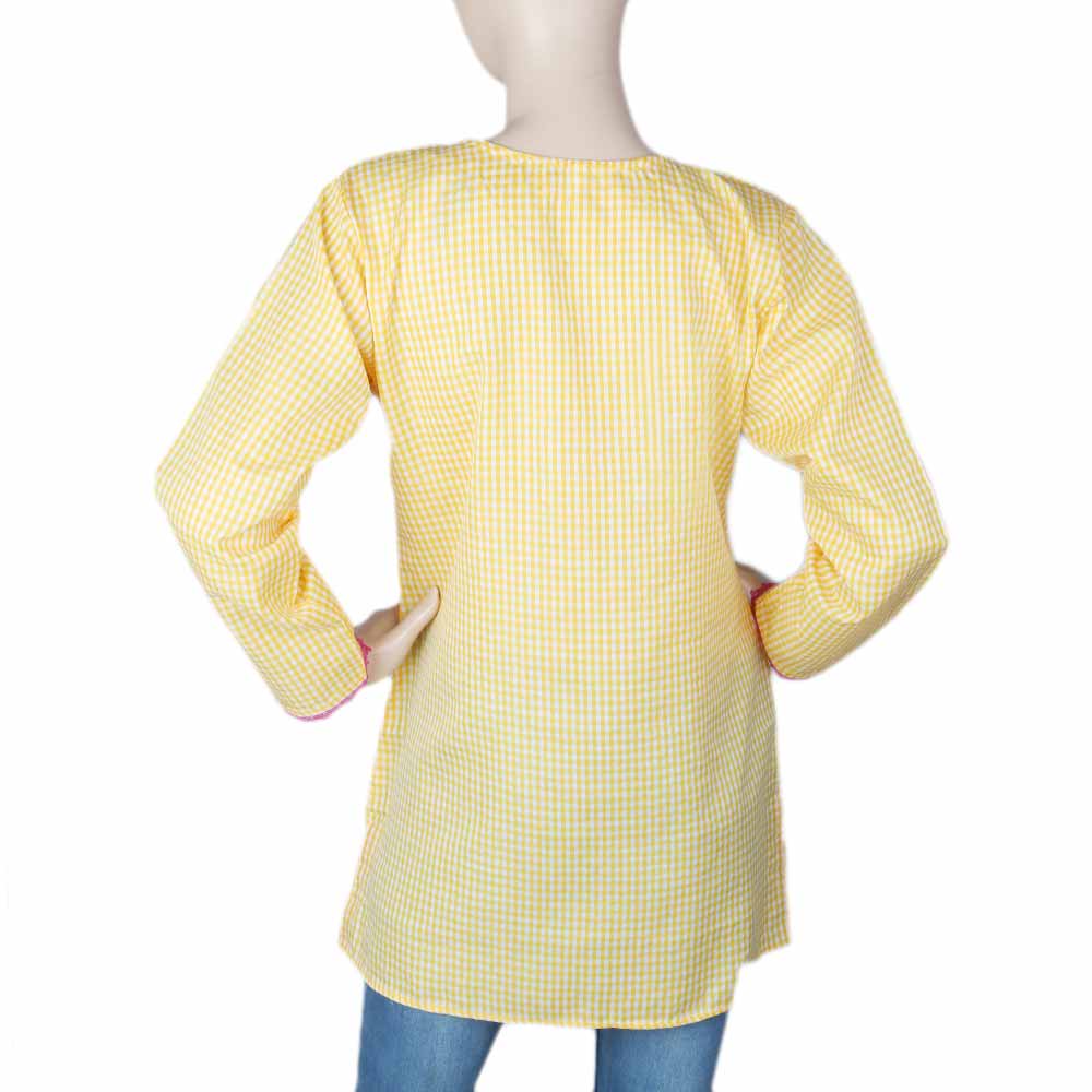 Women's Embroidered Western Top - Yellow, Women's Fashion, Chase Value, Chase Value