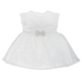 Newborn Girls Frock 2634 - Grey, Kids, Newborn Girls Frocks, Chase Value, Chase Value