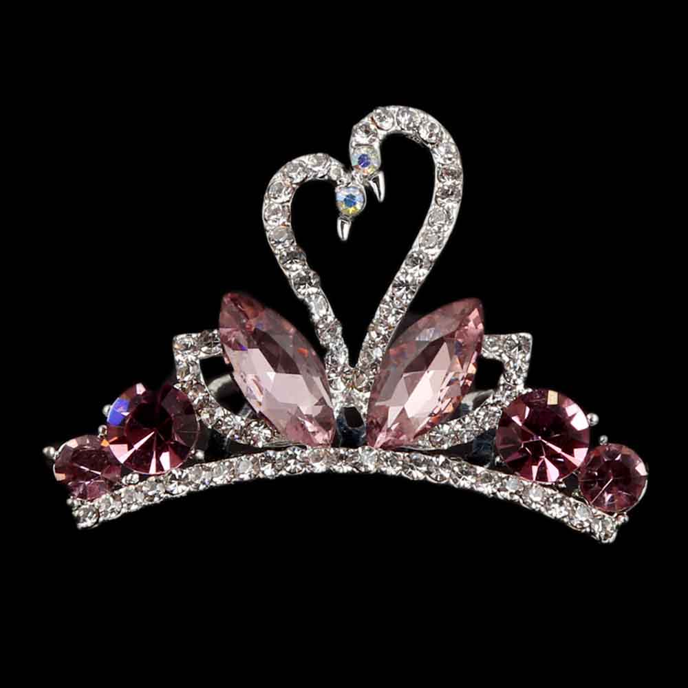 Metal Comb Crown For Women - Purple, Women, Hair And Head Jewellery, Chase Value, Chase Value