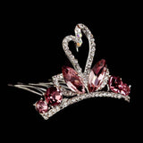 Metal Comb Crown For Women - Purple, Women, Hair And Head Jewellery, Chase Value, Chase Value
