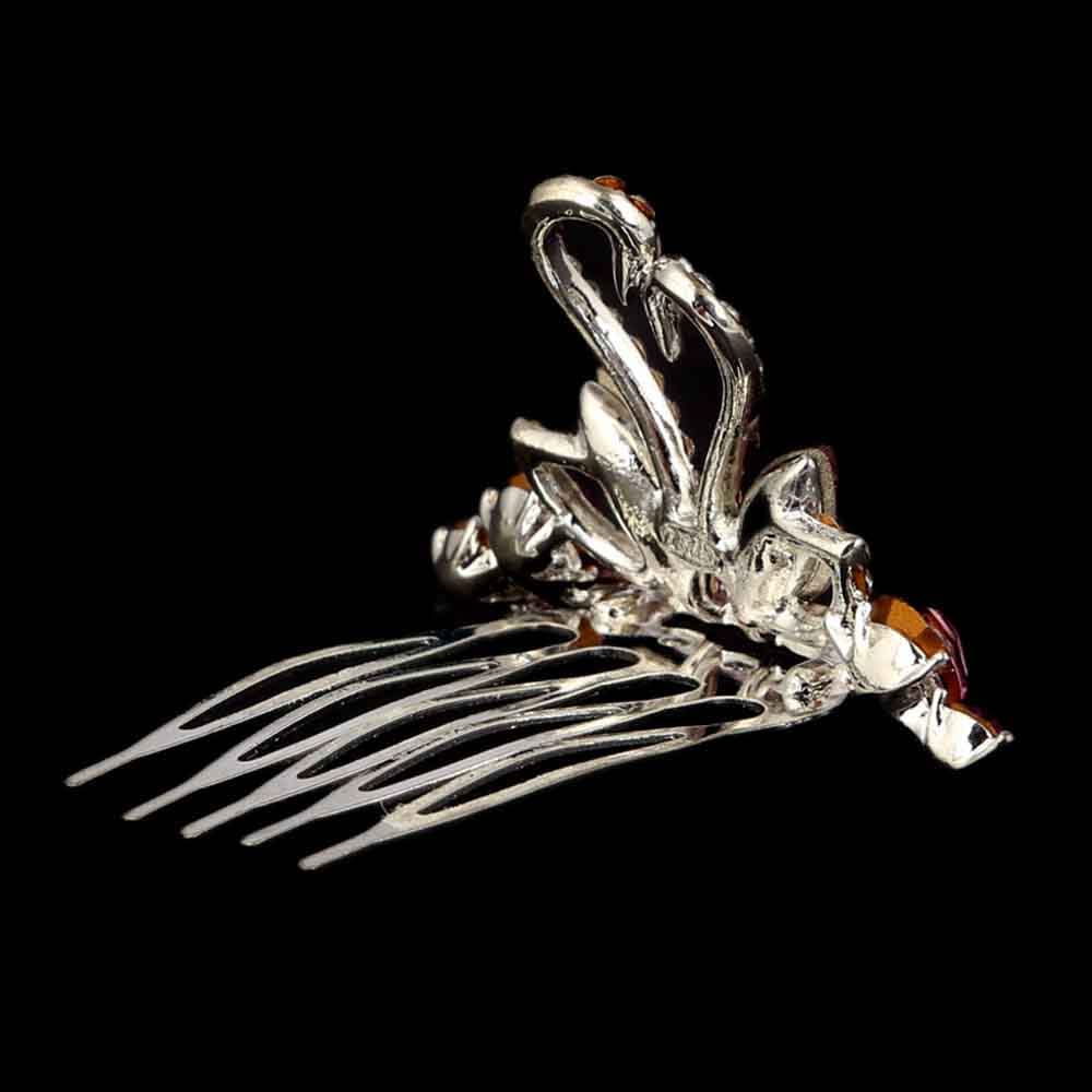Metal Comb Crown For Women - Purple, Women, Hair And Head Jewellery, Chase Value, Chase Value