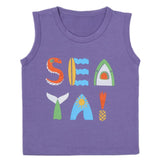 Boys Sando T-Shirt - Purple, Kids, Boys Sando, Chase Value, Chase Value