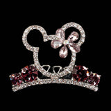 Metal Comb Crown For Women - Purple, Women, Hair And Head Jewellery, Chase Value, Chase Value