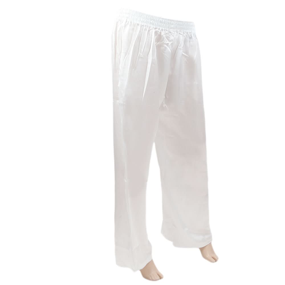 Women's Bell Bottom With Lace - White, Women, Pants & Tights, Chase Value, Chase Value