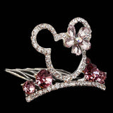 Metal Comb Crown For Women - Purple, Women, Hair And Head Jewellery, Chase Value, Chase Value