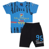 Boys Short Suit - Blue, Kids, Boys Sets And Suits, Chase Value, Chase Value