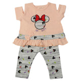 Newborn Girls Half Sleeves Suit - Peach, Kids, Newborn Girls Sets And Suits, Chase Value, Chase Value