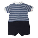 Newborn Boys Romper 1215 - Steel Blue, Kids, NB Boys Rompers, Chase Value, Chase Value