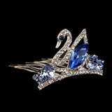 Metal Comb Crown For Women - Blue, Women, Hair And Head Jewellery, Chase Value, Chase Value