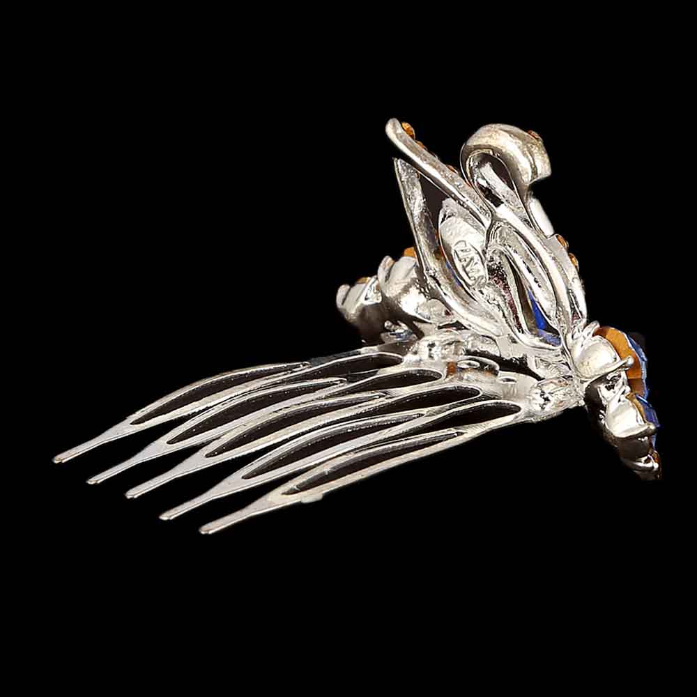 Metal Comb Crown For Women - Blue, Women, Hair And Head Jewellery, Chase Value, Chase Value