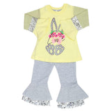 Girls Full Sleeves Suit - Yellow, Girls Suits, Chase Value, Chase Value