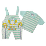 Newborn Boys Half Sleeves Romper - Sea Green, Kids, Newborn Boys Rompers, Chase Value, Chase Value