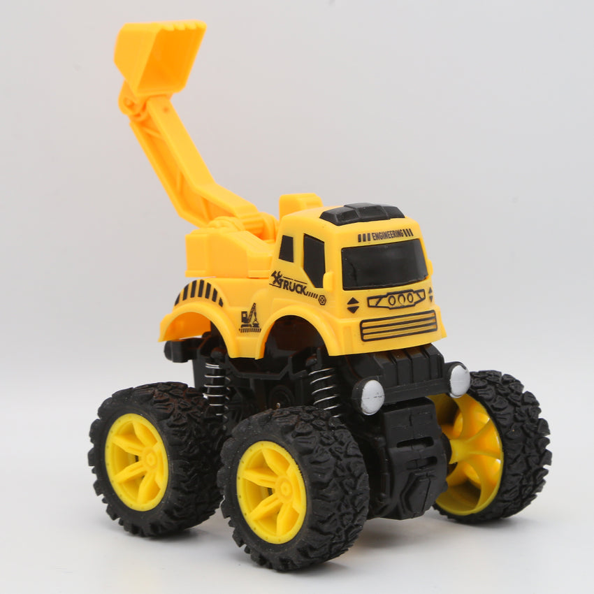 Kids Construction Truck - Yellow, Kids, Non-Remote Control, Chase Value, Chase Value