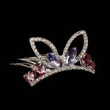Metal Comb Crown For Women - Purple, Women, Hair And Head Jewellery, Chase Value, Chase Value
