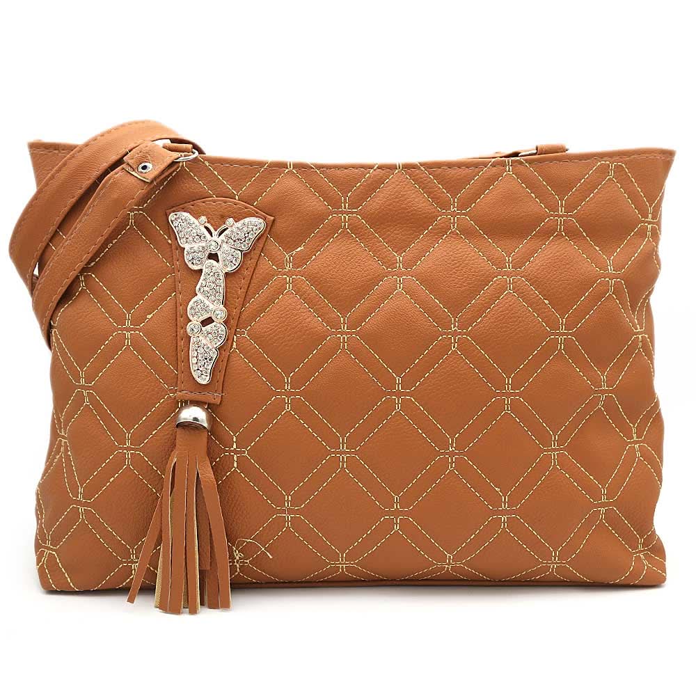 Women's Shoulder Bag ZH-48 - Brown, Women, Bags, Chase Value, Chase Value