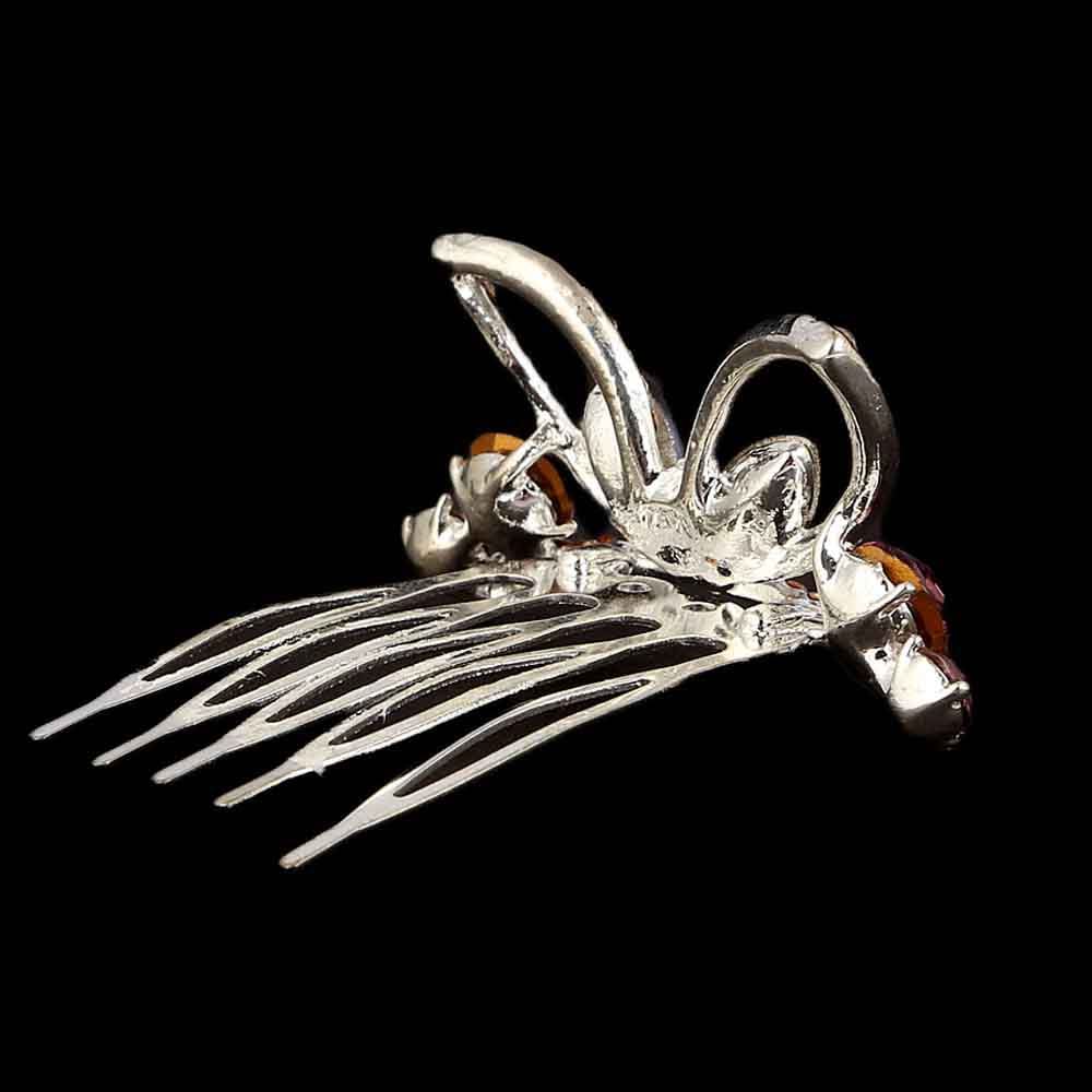 Metal Comb Crown For Women - Purple, Women, Hair And Head Jewellery, Chase Value, Chase Value