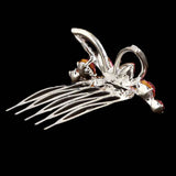 Metal Comb Crown For Women - Pink, Women, Hair And Head Jewellery, Chase Value, Chase Value