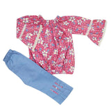 Girls Full Sleeves Suit - Pink, Girls Suits, Chase Value, Chase Value