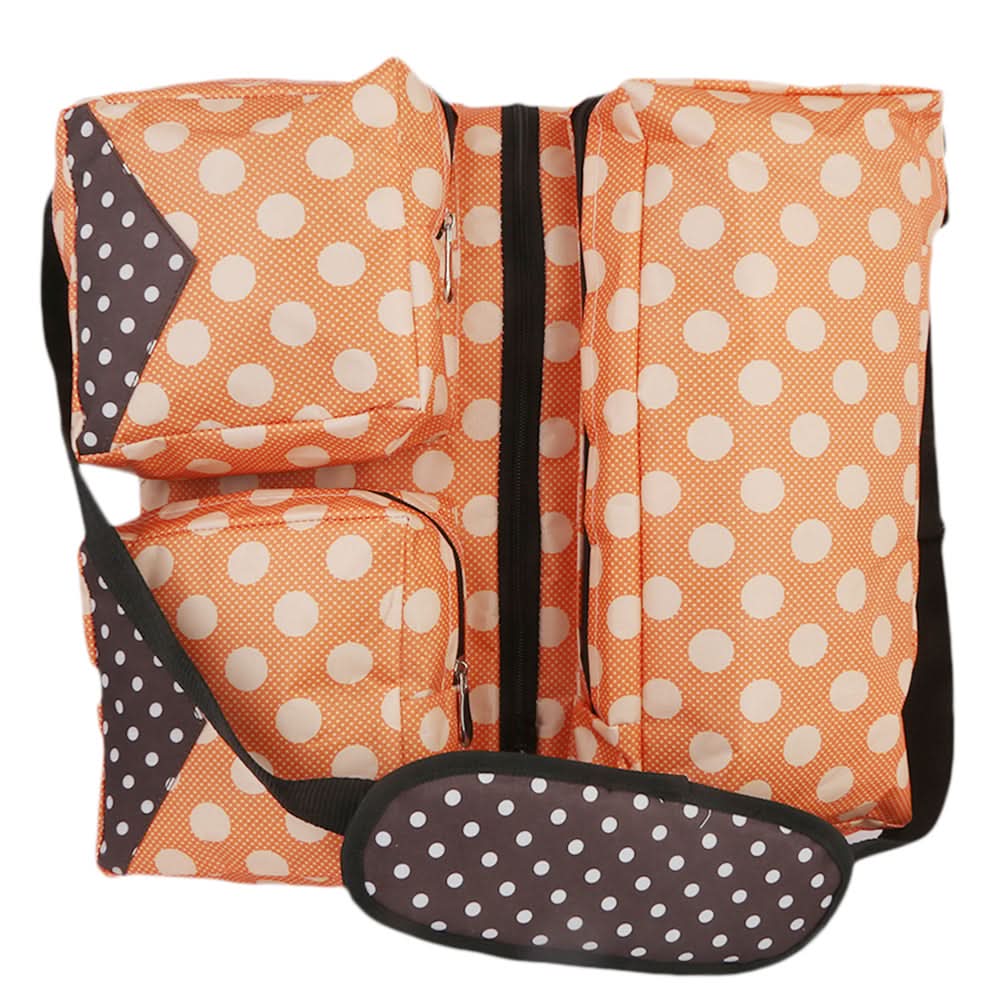Newborn Baby Bag & Bed 4 in 1 - Orange, Kids, Sleeping Bags, Kids, Maternity Bag (Diaper Bag), Chase Value, Chase Value