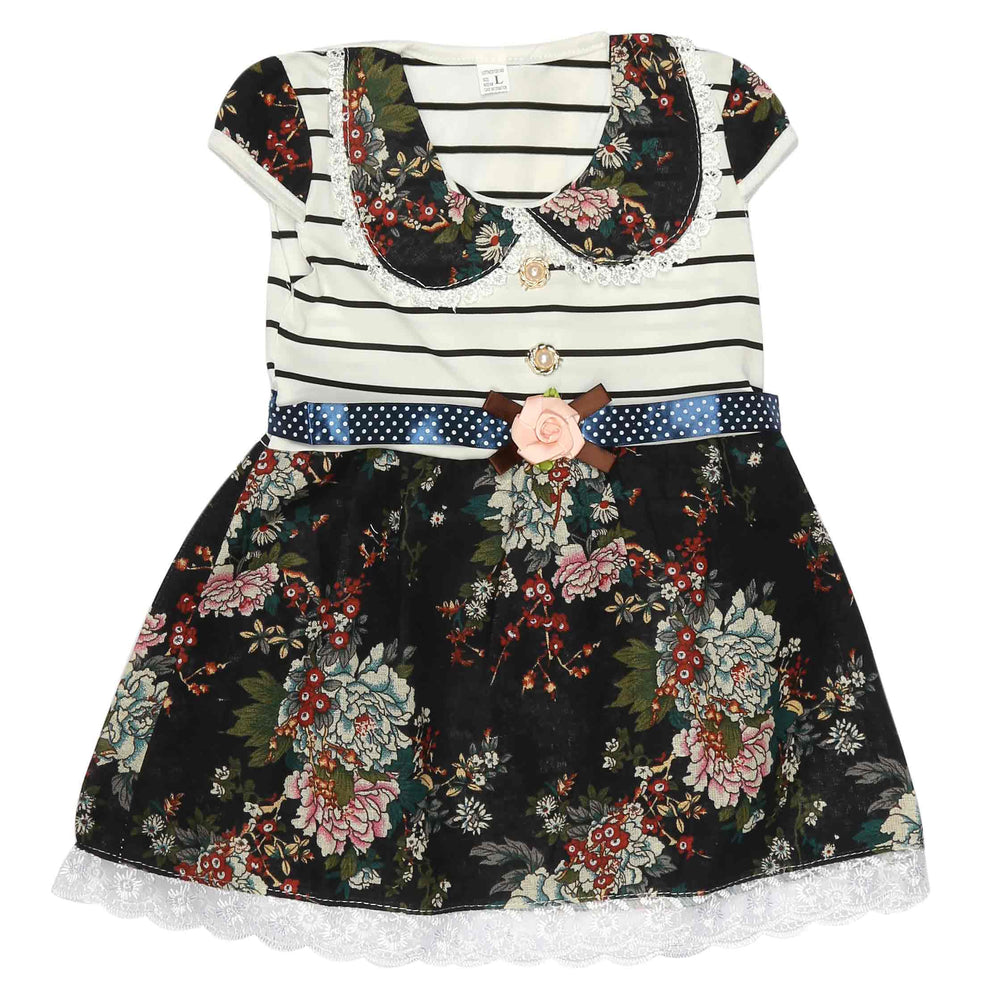 Girls Frock - Blue, Kids, Girls Frocks, Chase Value, Chase Value