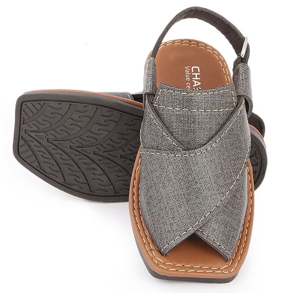Boys Peshawari Sandals - Black, Kids, Boys Sandals, Chase Value, Chase Value