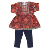 Girls Full Sleeves Suit - Peach, Girls Suits, Chase Value, Chase Value
