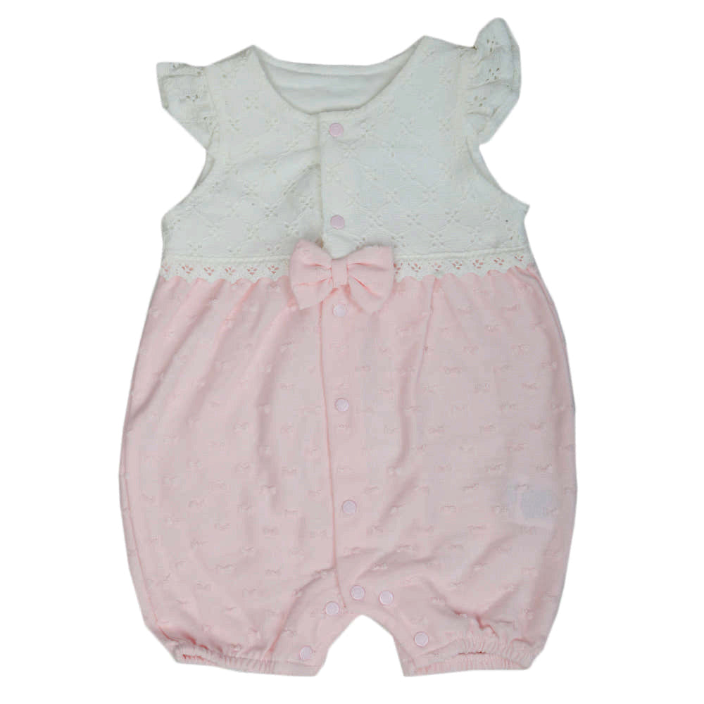 Newborn Girls Romper - Light Pink, Kids, Newborn Girls Rompers, Chase Value, Chase Value