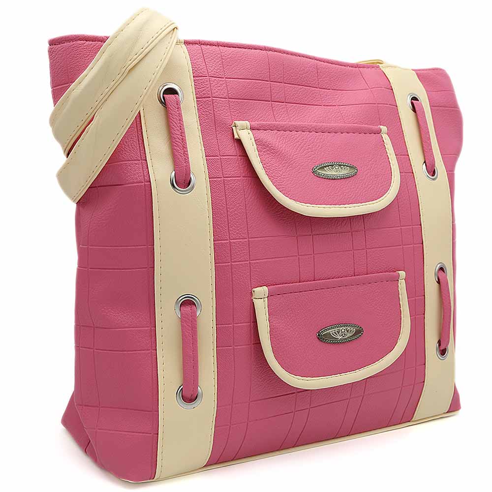 Women's Handbag (8653) - Pink, Women, Bags, Chase Value, Chase Value