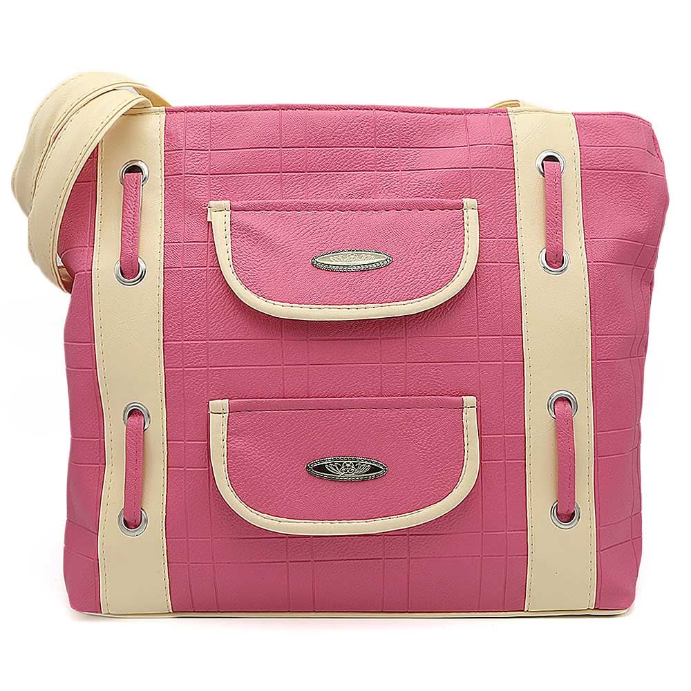 Women's Handbag (8653) - Pink, Women, Bags, Chase Value, Chase Value